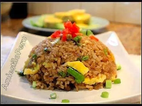 Arroz chaufa — Peruvian fried rice